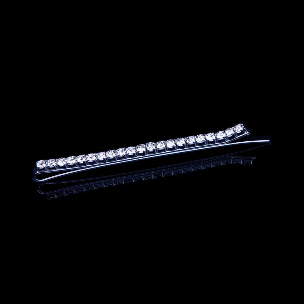 1/12 pc set Rhinestone Barrette Hair pins