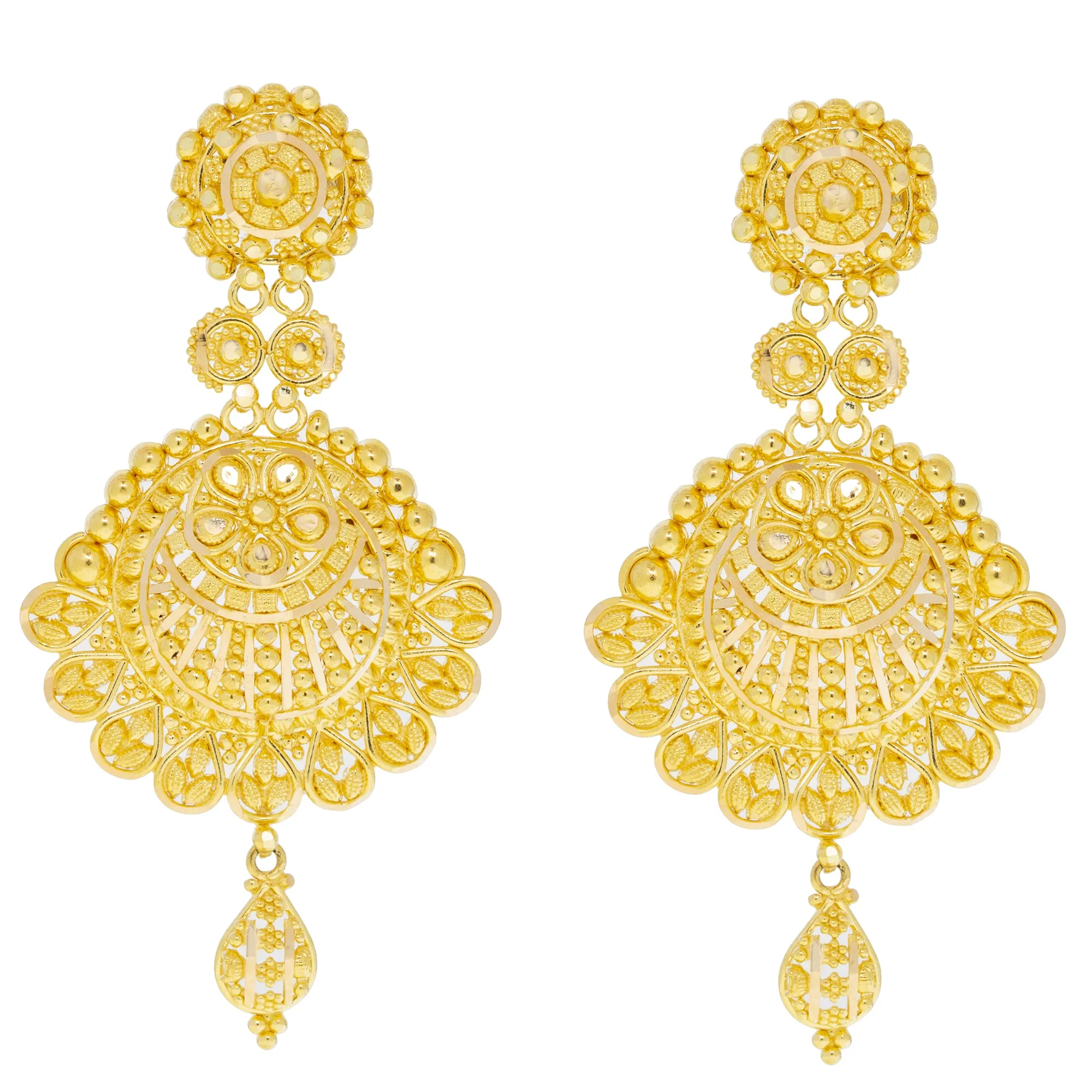 22K Yellow Gold Jewelry Set (117gm)