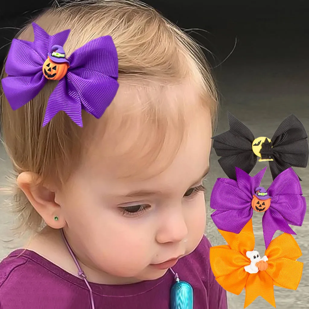 3-Piece Halloween Hairpin