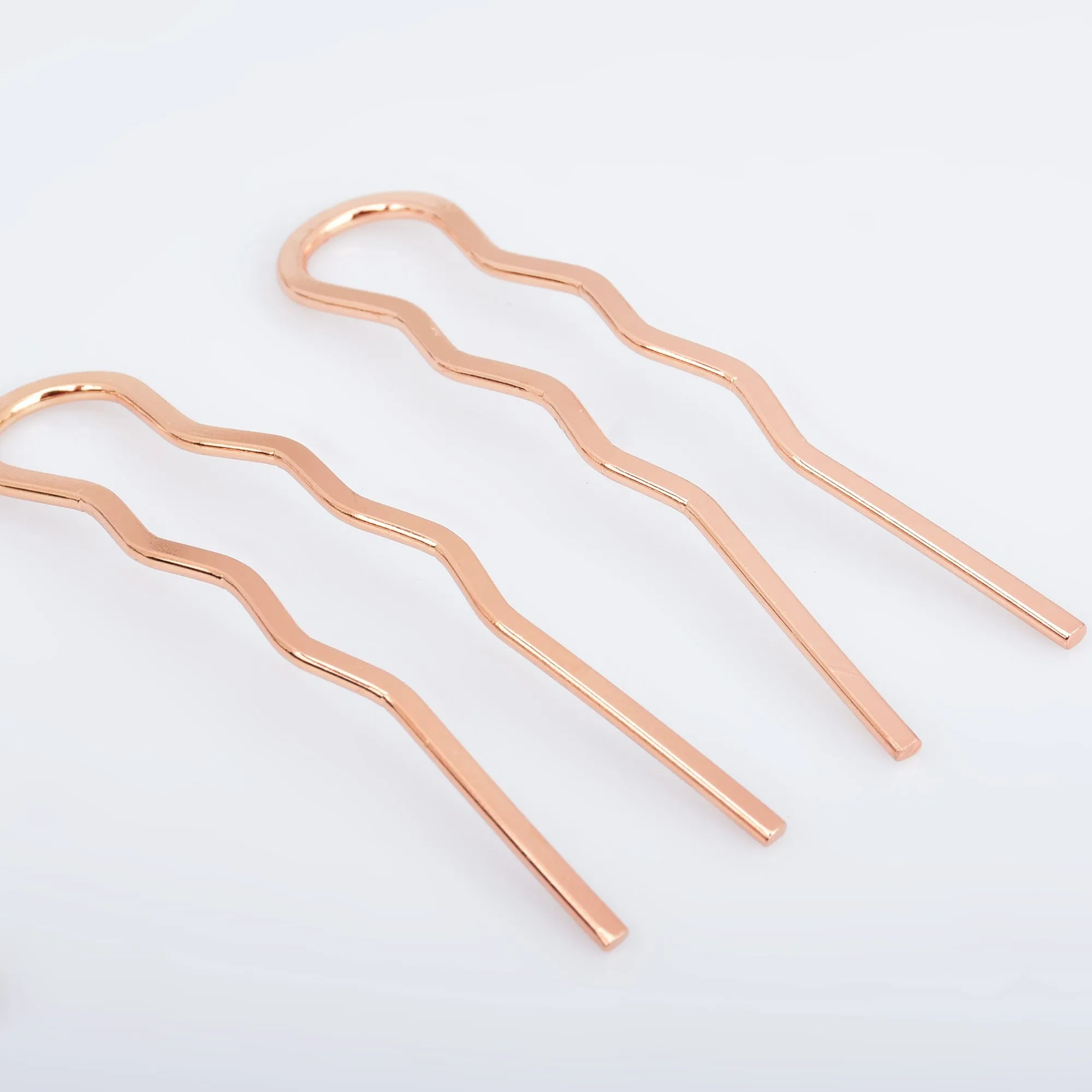 70*20mm Brass U shape Hairpin Hair Stick Barrette Bobby Pin Clips Hair Accessories Women Gift 10pcs 102921