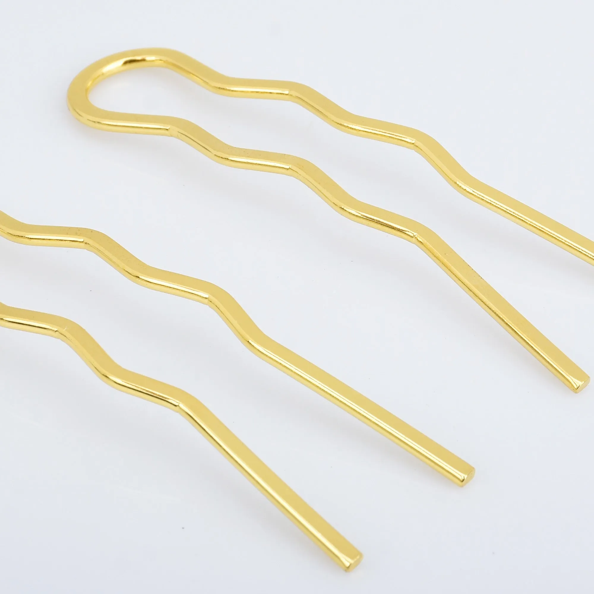 70*20mm Brass U shape Hairpin Hair Stick Barrette Bobby Pin Clips Hair Accessories Women Gift 10pcs 102921