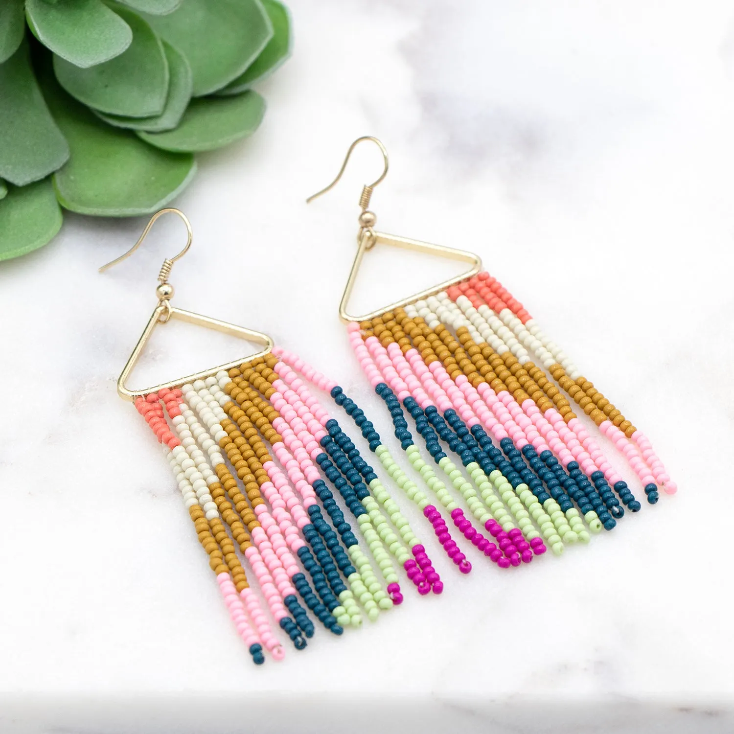 Alexis Seed Bead Earrings