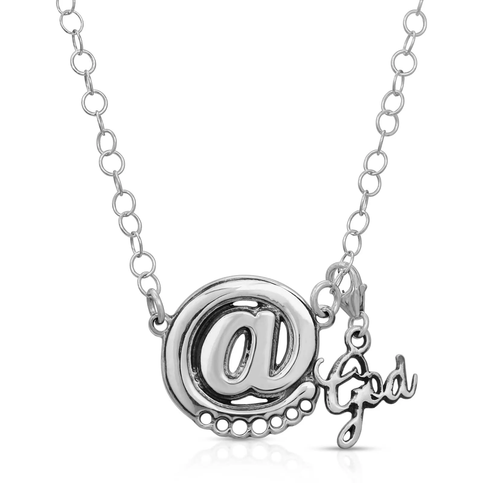 At Sign Chain Pendant