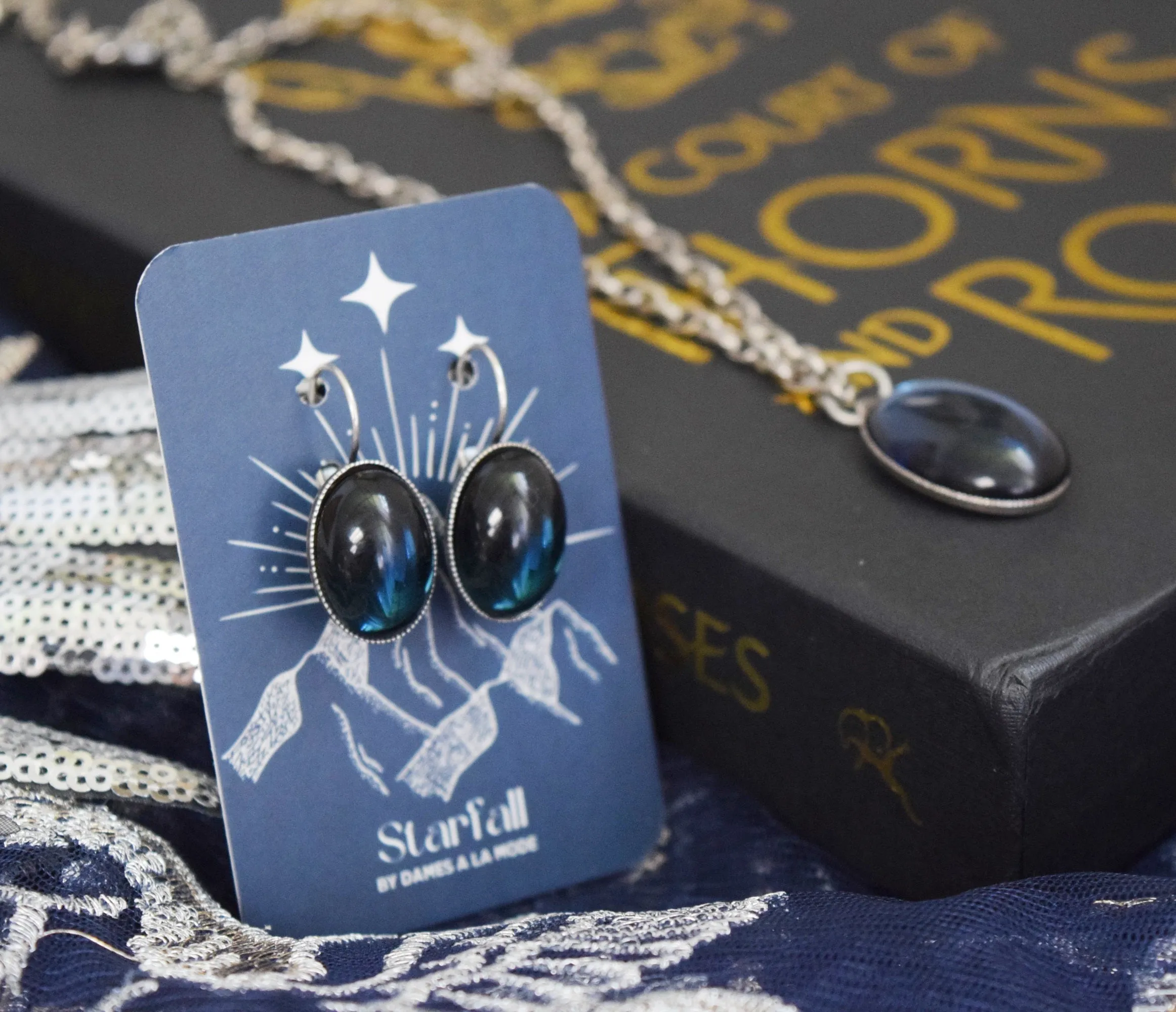 Azriel Siphon Earrings - Officially Licensed ACOTAR jewelry