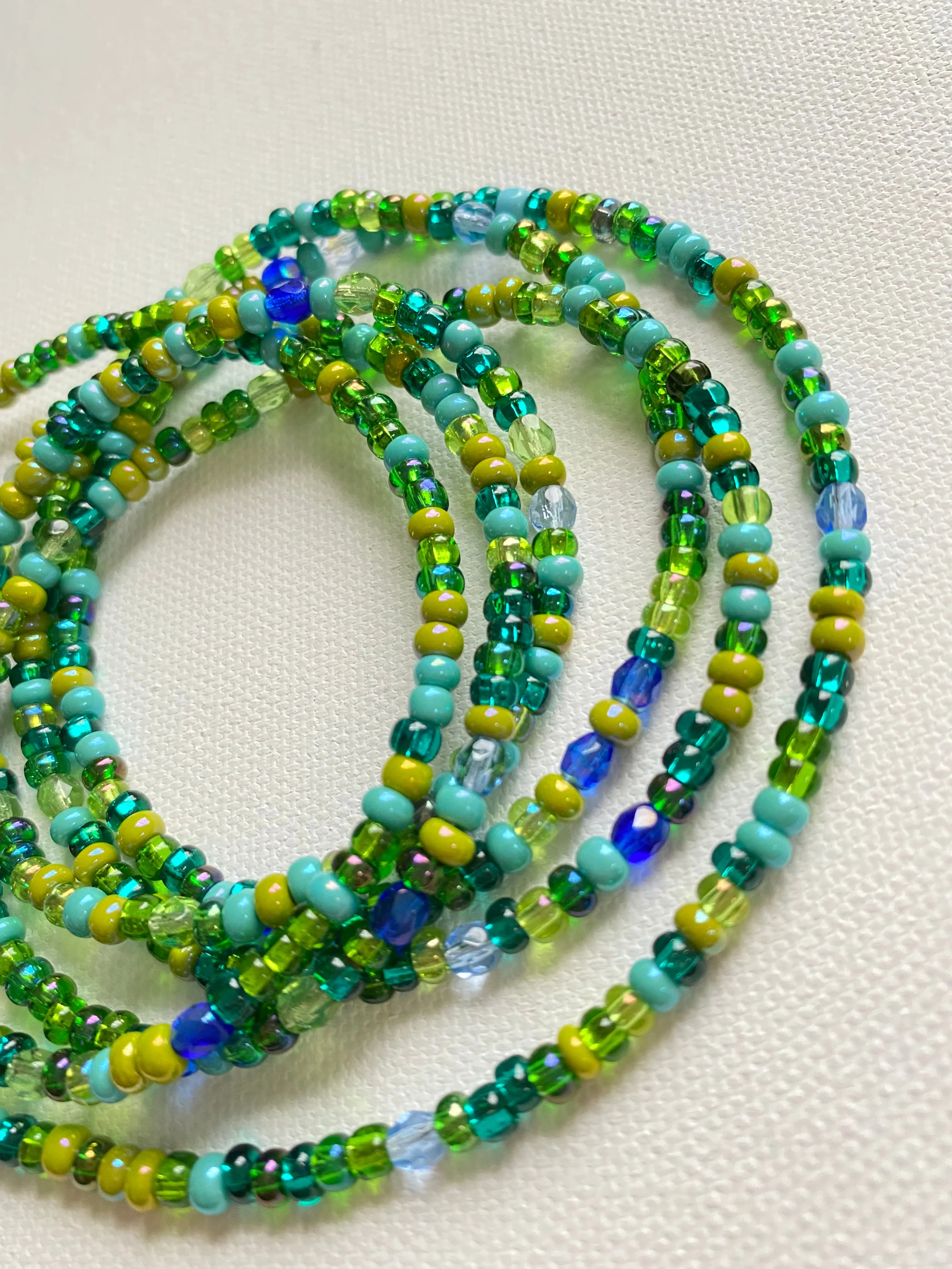 Body Beads - Glass Beads - custom sized to Order