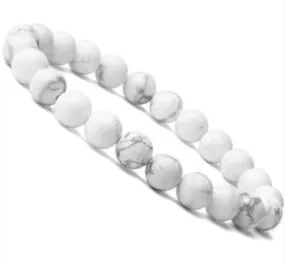 Bracelet- White Howlite