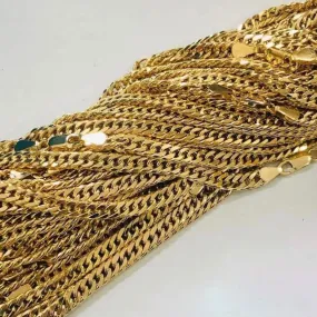 Cadena Cuban Link Necklace 18K Gold