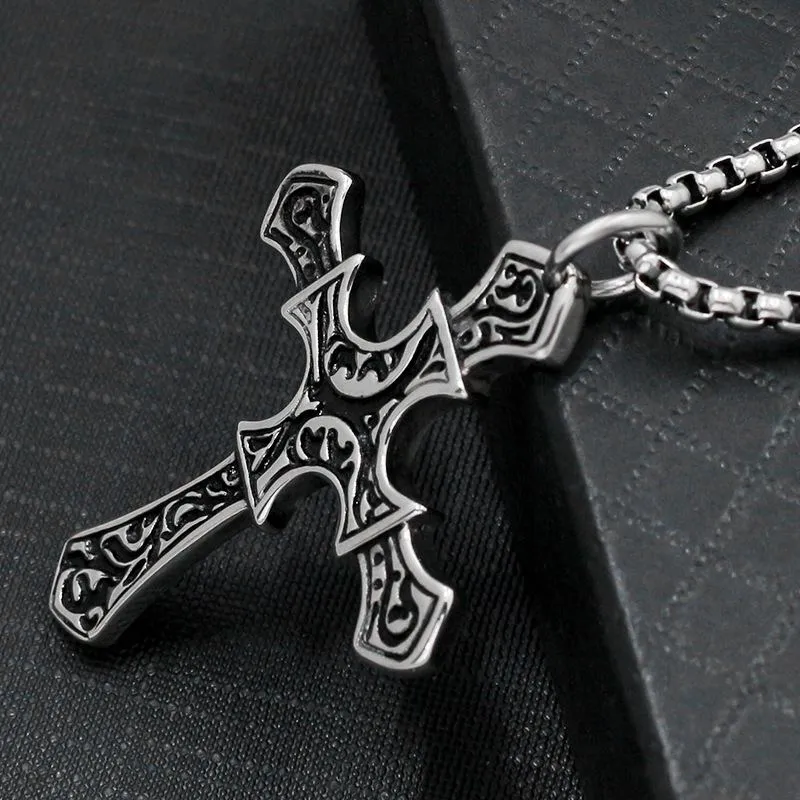 Christian Jesus Cross Enamel Pendants