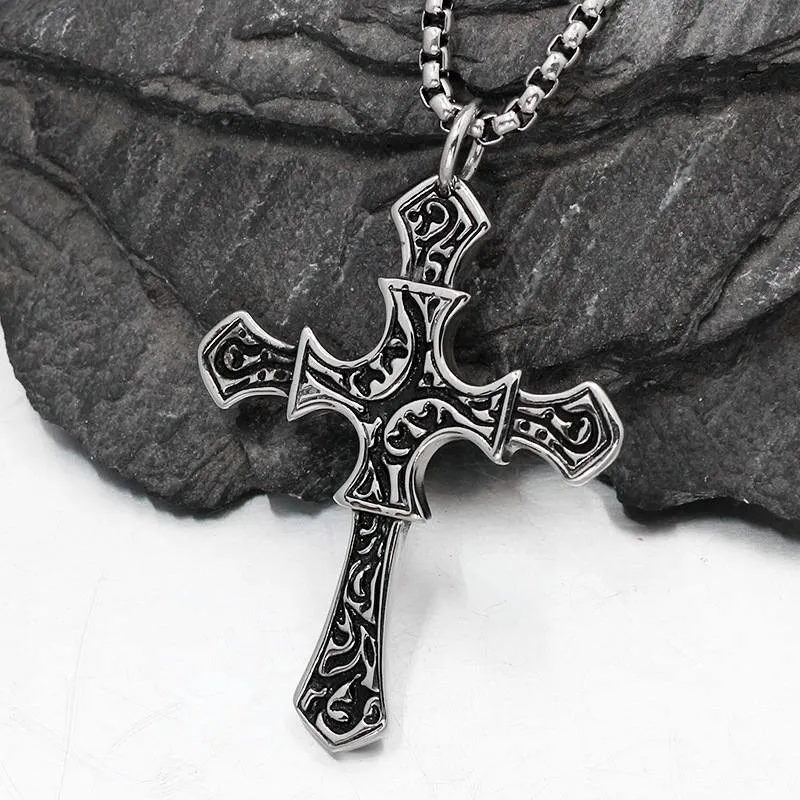 Christian Jesus Cross Enamel Pendants