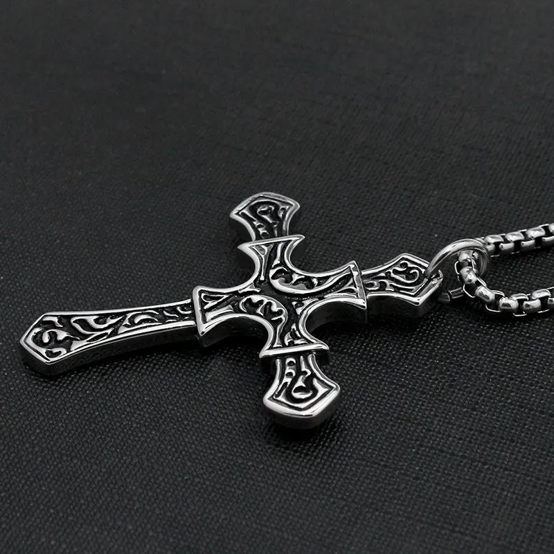 Christian Jesus Cross Enamel Pendants