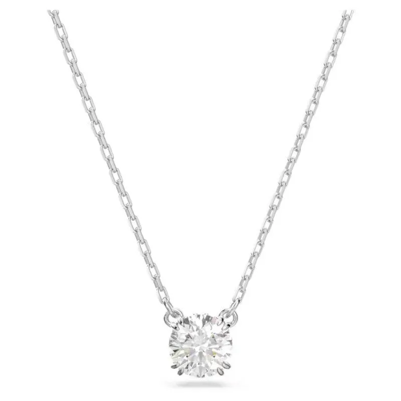 Crystal Charms Classic Necklace Pendant Jewelry Set