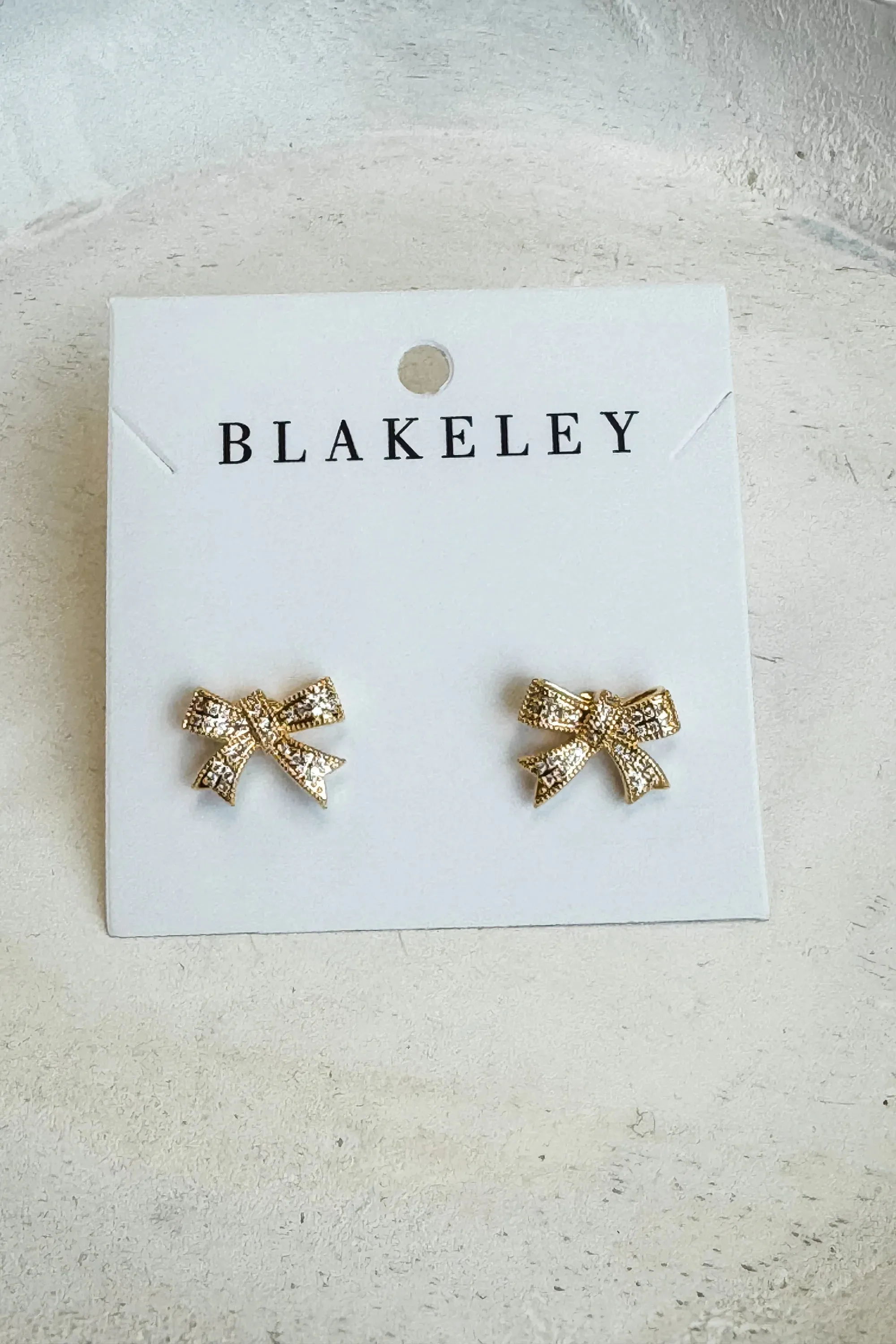 Dainty Bow Earrings