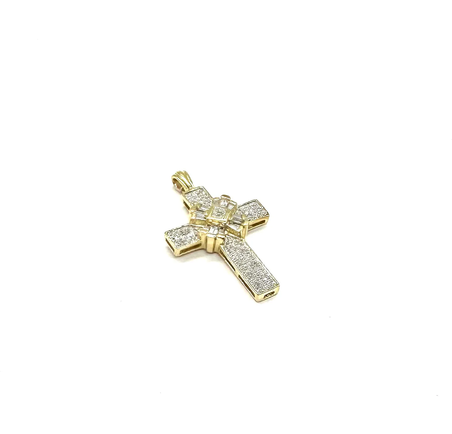 Diamond Accent Cross Pendant