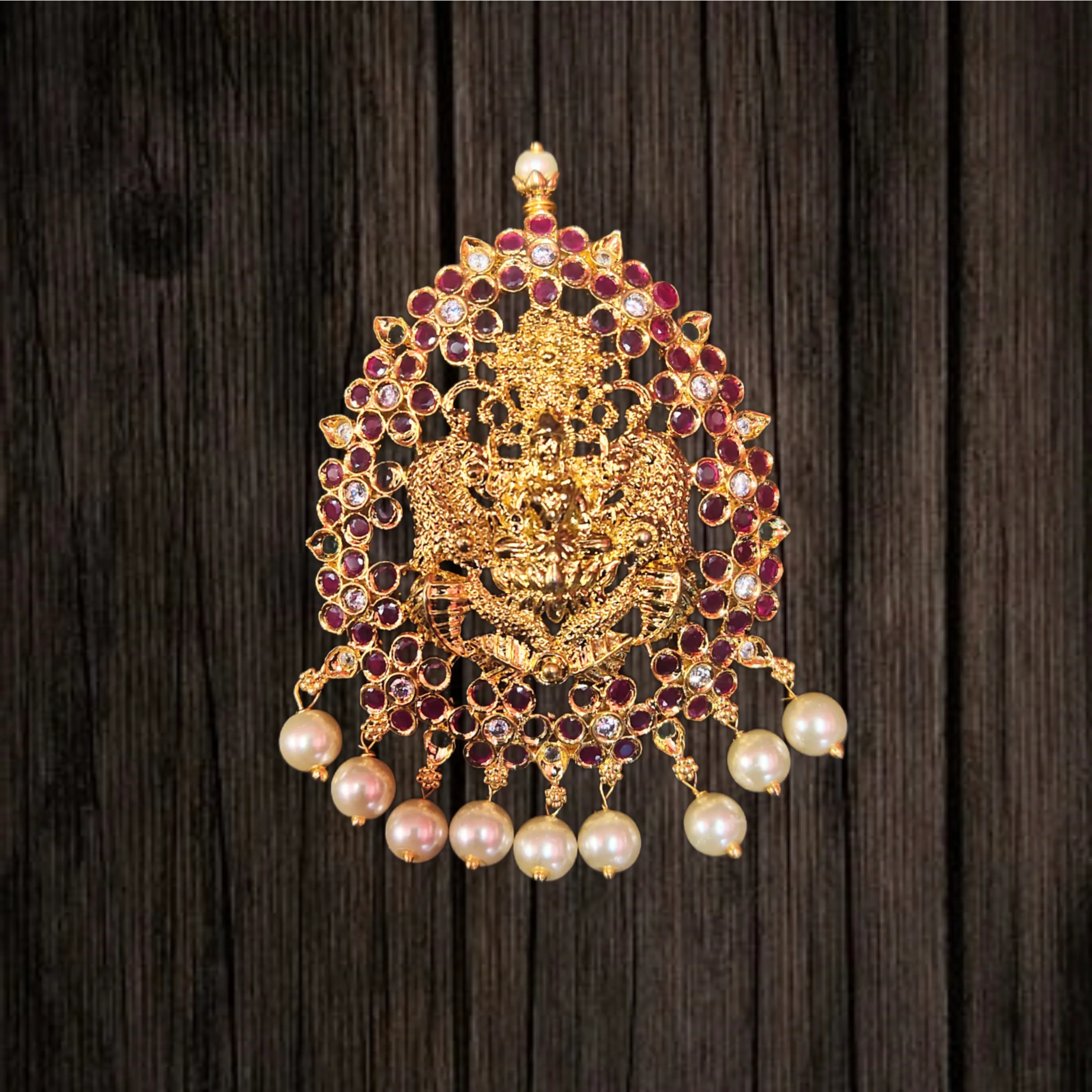 Discover the Allure of the Divine Laxmi Pendant by ASP Fashion Jewellery