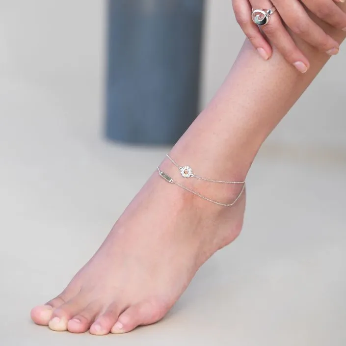 Dune Jewelry Delicate Dune Bar Anklet