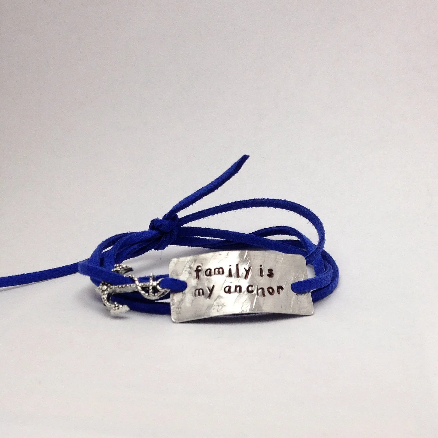 Family Is My Anchor Wrap Bracelet