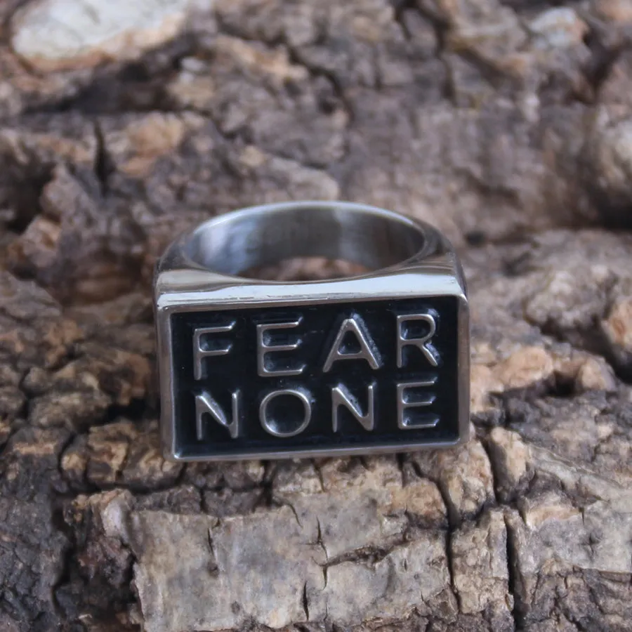 Fear None Ring - R145