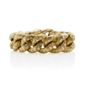 Georges Lenfant for Tiffany  & Co. 18K Gold Rope Bracelet