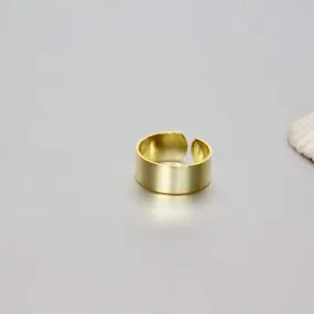 Gold Dipped Silver Toe Ring, Toe Band,Unisex Toe Ring, Bridal Toe Ring, Gift Idea, Boho Toe Ring, Feet Accessories, Gold Band, (TS41)