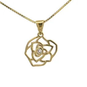 Golden Flower - 10K Yellow Gold