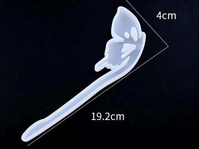 Hairpin Silicone Mold Hair Stick Mold DIY Hairpin Handmade Accessories Mould Kawaii Bookmark Molds 1pcs 103156