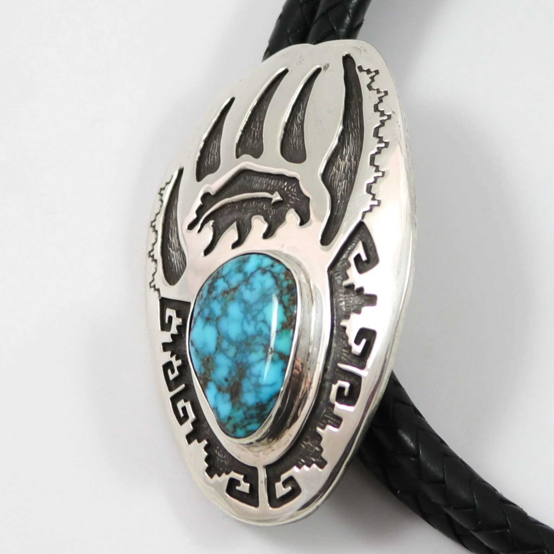 Lone Mountain Turquoise Bola Tie