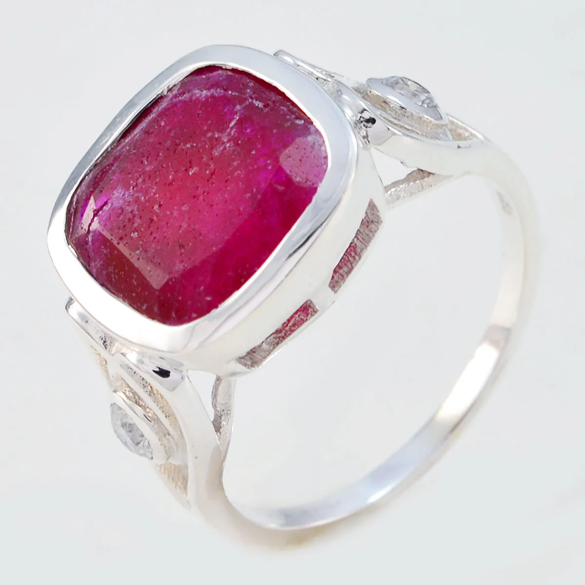 Mesmeric Gem Indianruby Solid Silver Ring Jewelry Repair Near Me