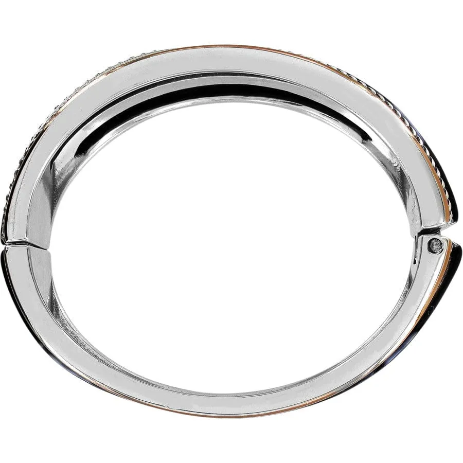 Neptune's Rings Black Hinged Bangle