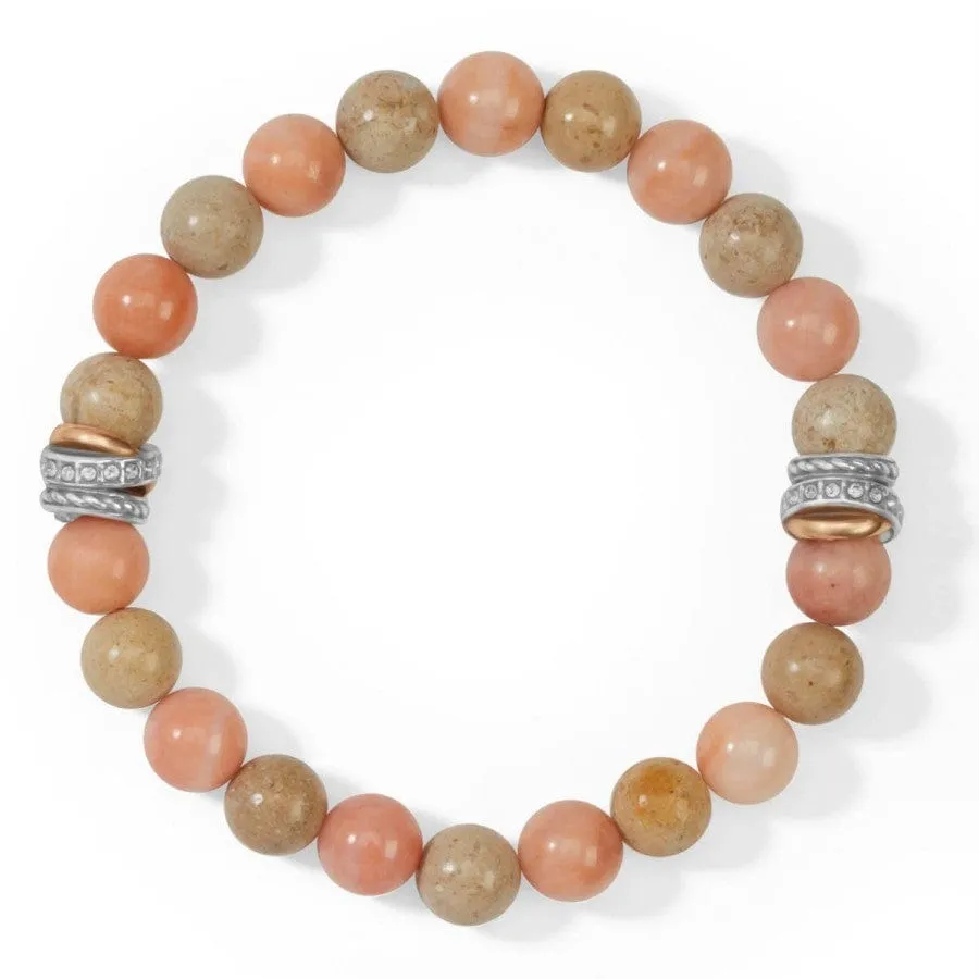 Neptune's Rings Blush Stretch Bracelet