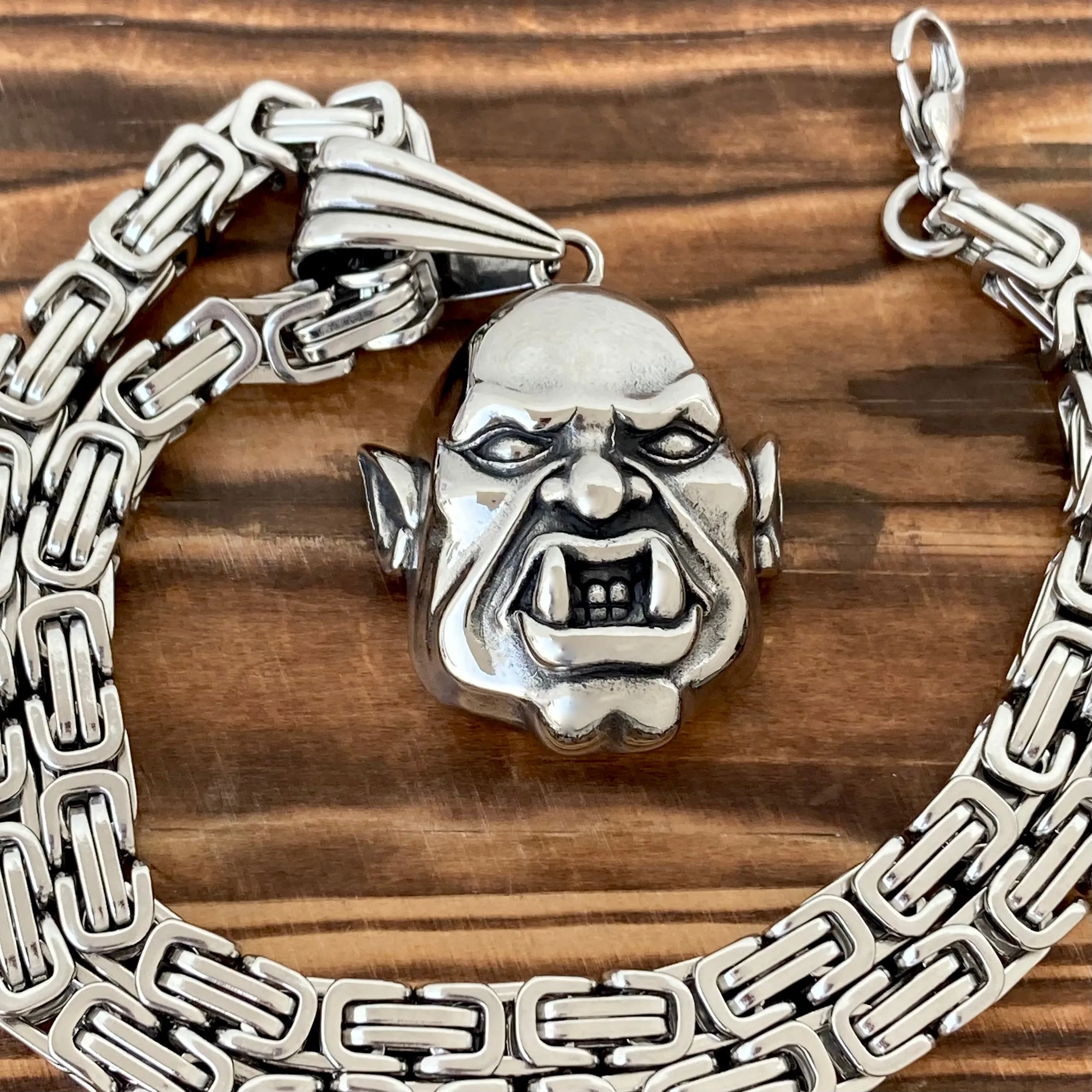 Orc - Pendant - Necklace (248)