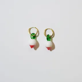 Radish Hoop Earrings