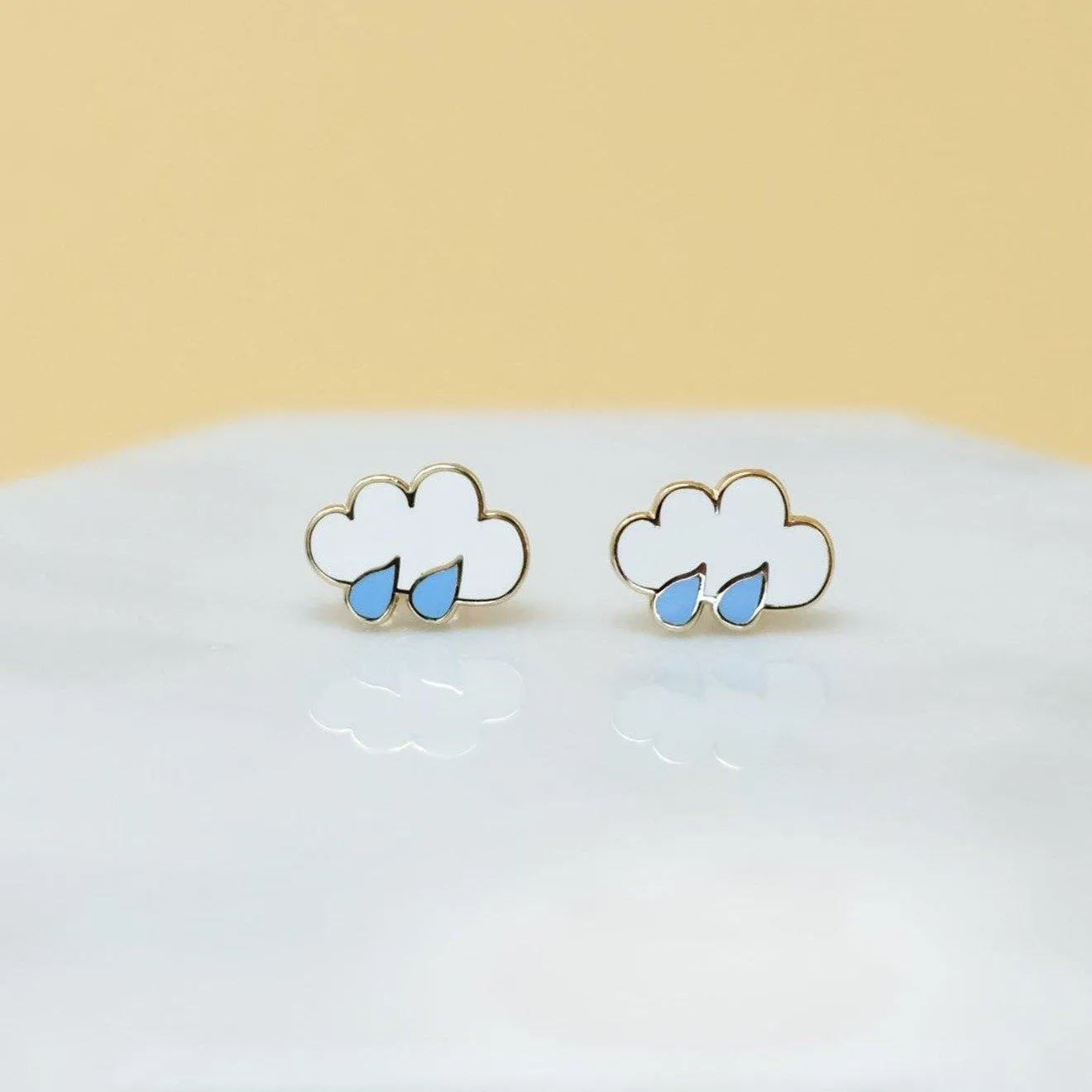 Rain Cloud Earrings