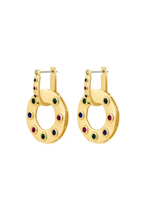 Royale Stone Statement Earrings