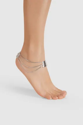 Silver Ankle chains