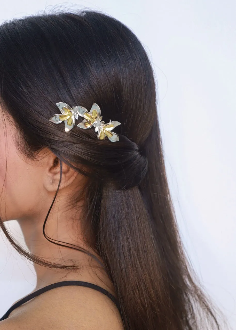 Silver - Spring Blossom Hairpin