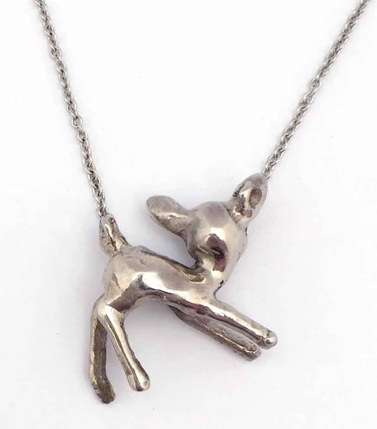 Standing Deer Necklace