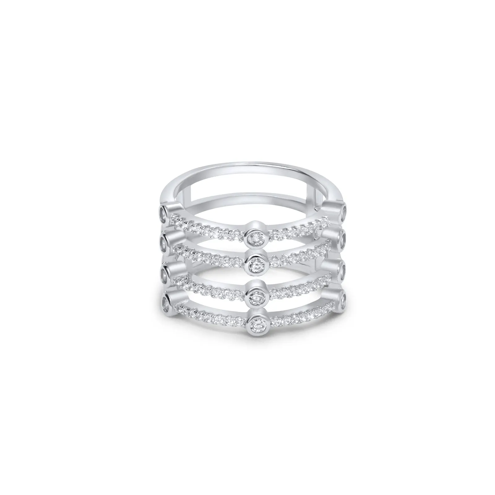 Sterling Silver Stack Ring