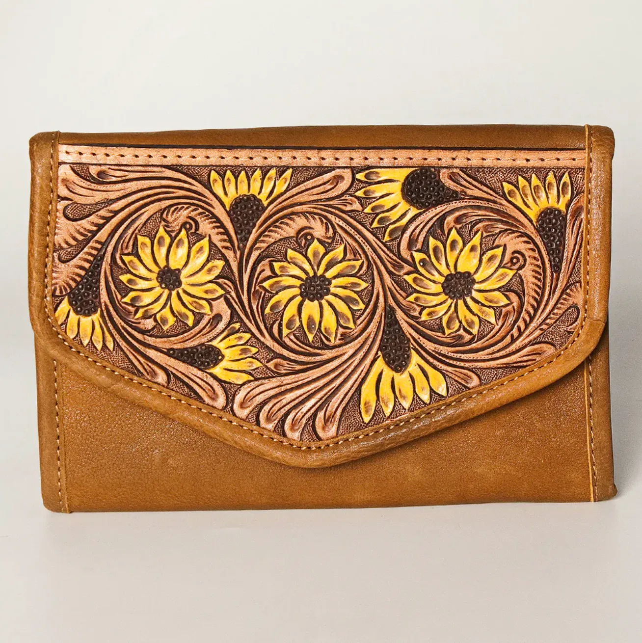 SUNFLOWER TRAVELING CLUTCH