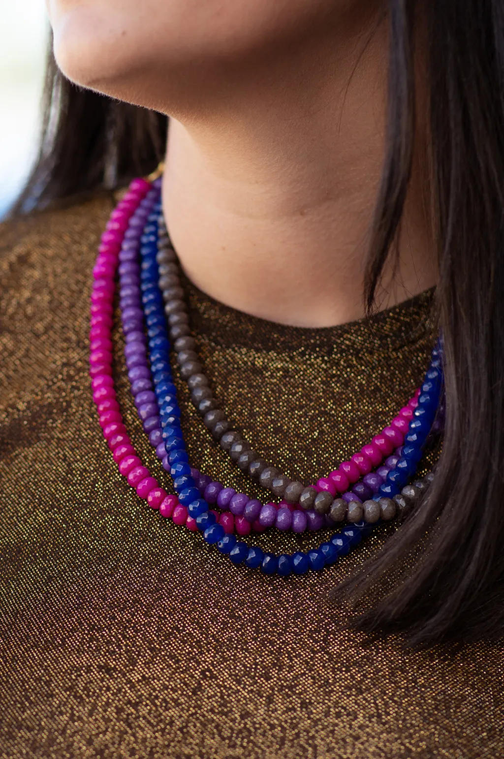 That Big Bead Energy Necklace by Annie Claire Designs