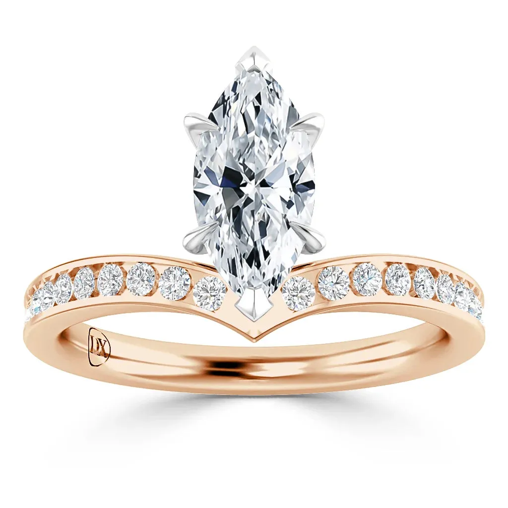 Tiara  - 18ct Rose Gold - Marquise